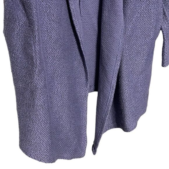 Soft Surroundings Cardigan Woman's Size Large Cotten Blend Knit Open Front - Picture 5 of 10
